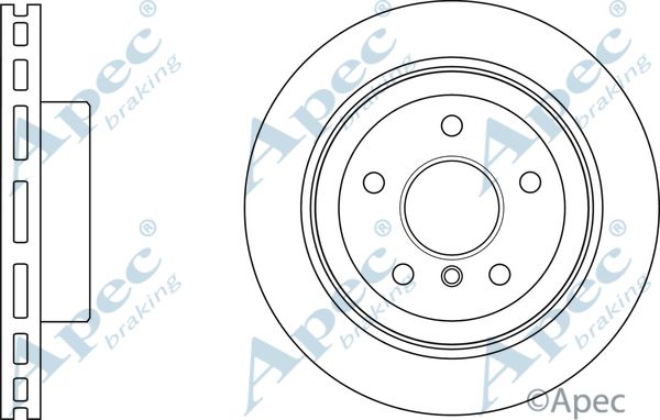 APEC BRAKING Тормозной диск DSK3064